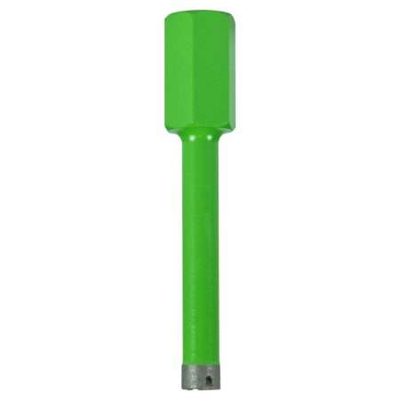 36131000 Eibenstock Gyémánt nedves üreges fúrófej, M 12, Ø 10 mm, 60 mm használható hossz, kőagyag, természetes kő (END 712 P, 1550 P)