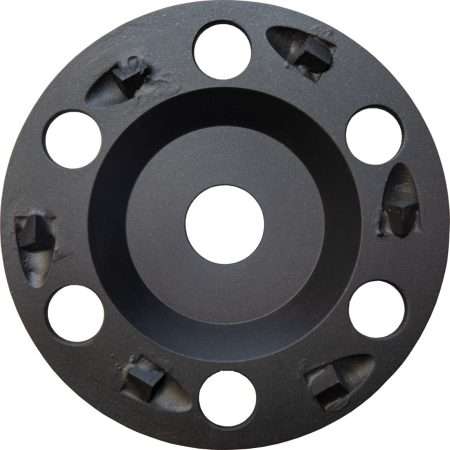 Eibenstock PCD csiszolótárcsa (fekete), beton, Ø 125 mm, 6 hegyes PCD-szegmens (EBS 1802)