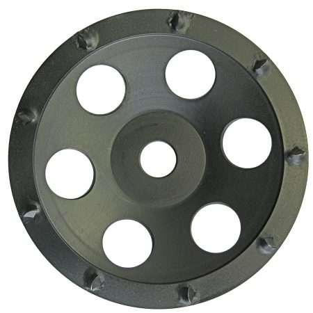 Eibenstock PCD csiszolótárcsa, beton, Ø 175 mm, 9 kerek PCD-szegmens (EBS 180 H)