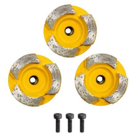 Eibenstock Gyémánt csiszolótárcsa esztrich, Ø 44 mm, 3 részes