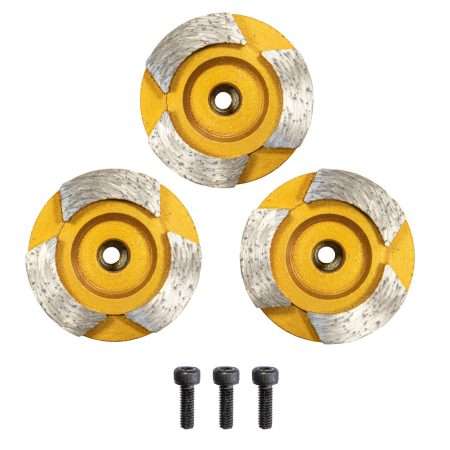 Eibenstock Gyémánt csiszolótárcsa beton, Ø 44 mm, 3 részes